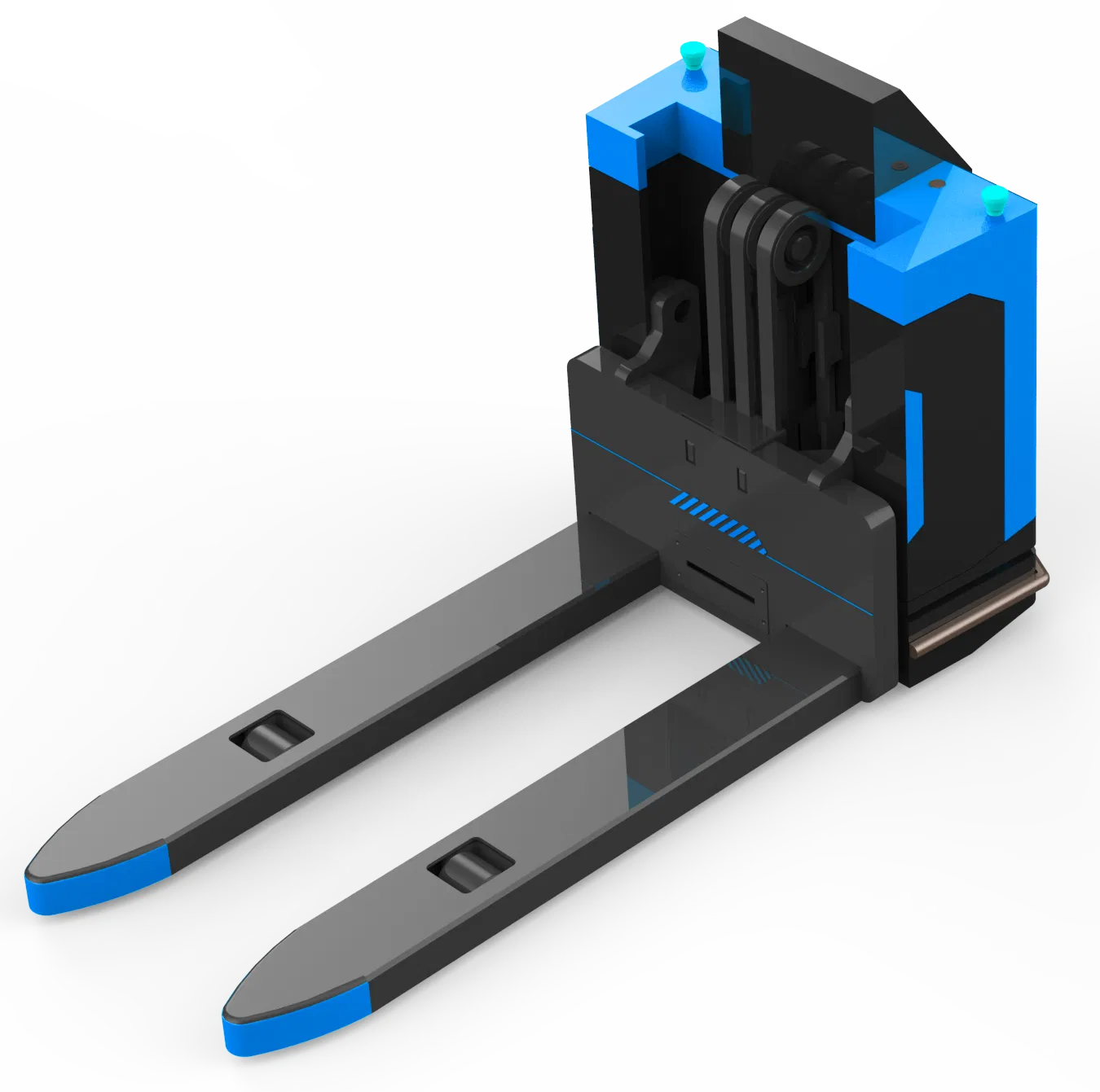 Automated Guided Vehicle Forklift Agv with Customizable Size and Load Capacity