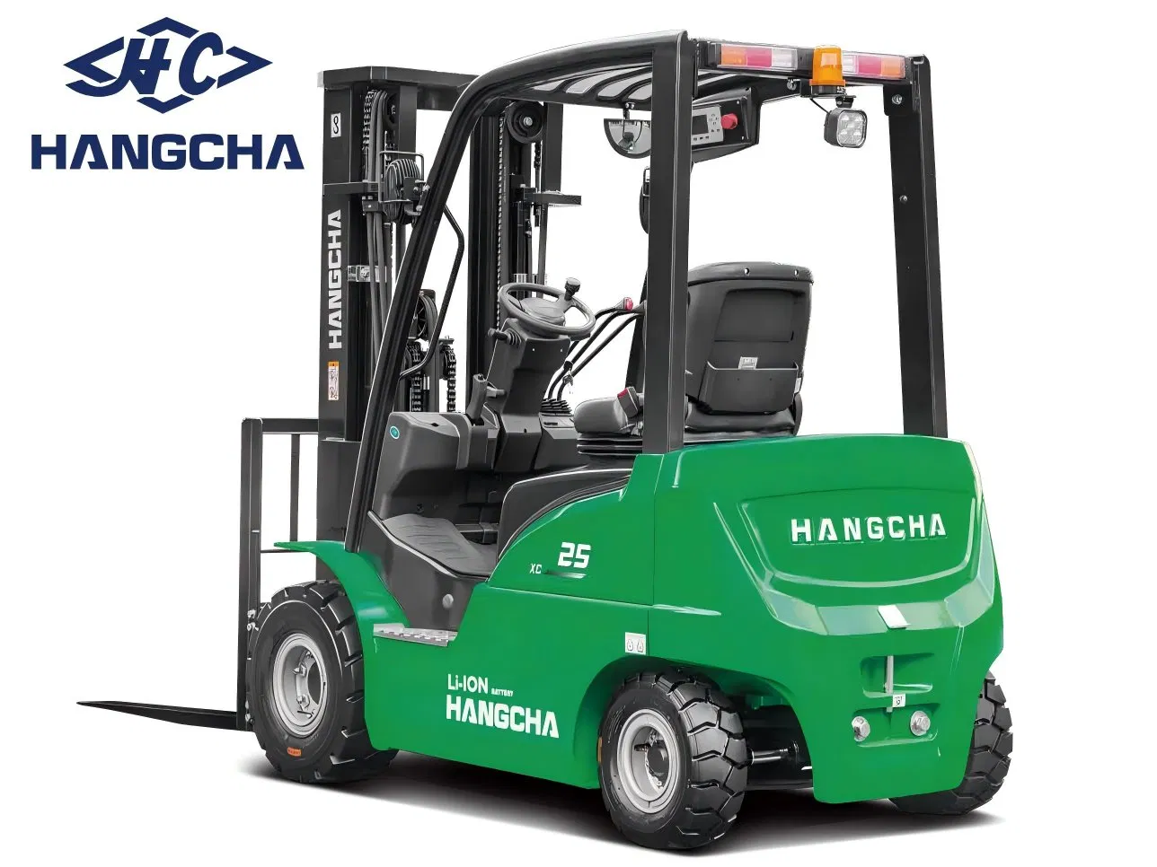 Hangcha Xc Series 4-Wheel Electric Forklift (1.5t-3.5t) - Lithium Iron-Phosphate Battery Powered for Workshop Material Handling