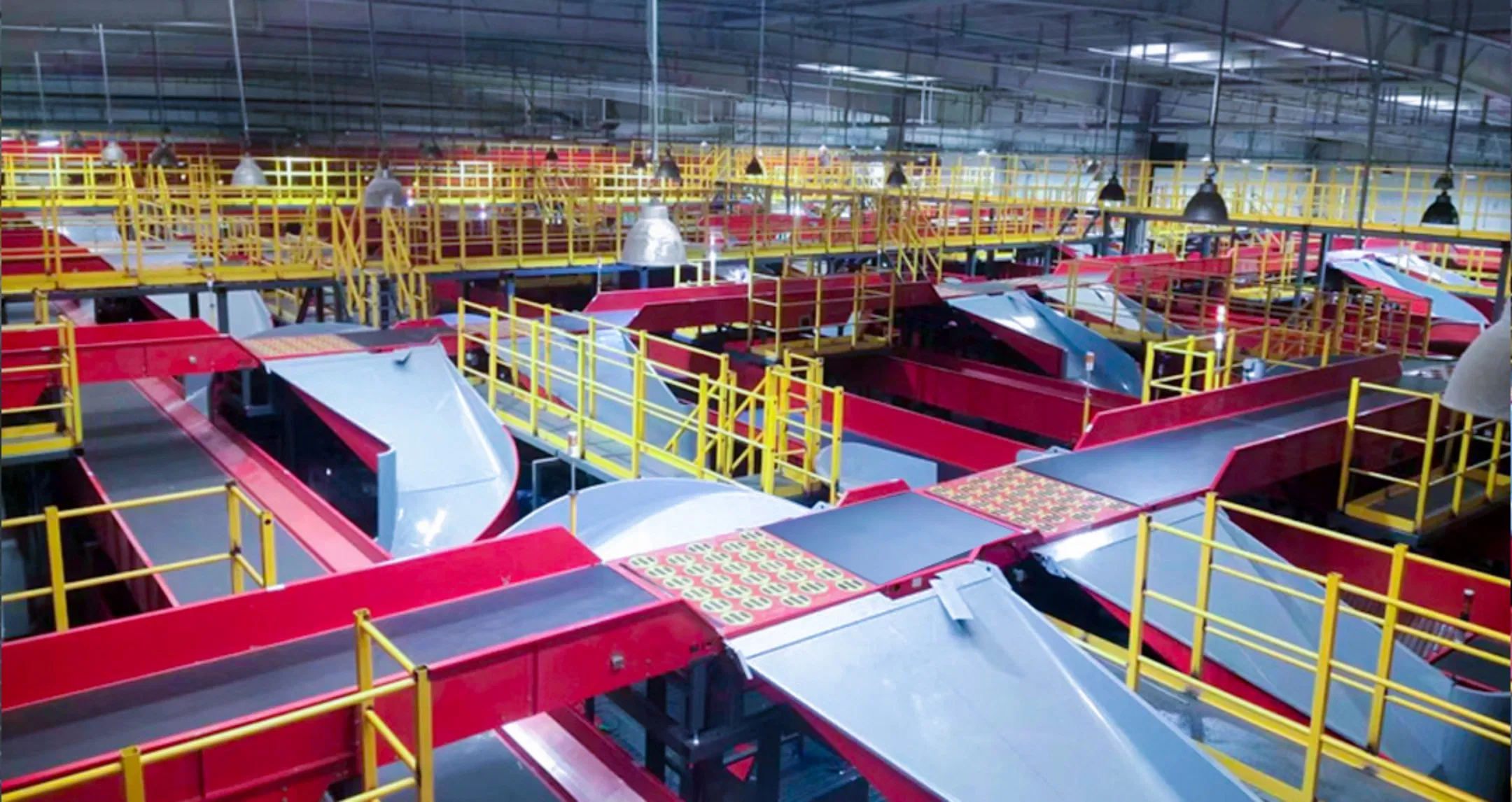 Ai-Optimized Cargo Sorting System - Conveyor, Scanning &amp; Parcel Separation for Smart Warehouse