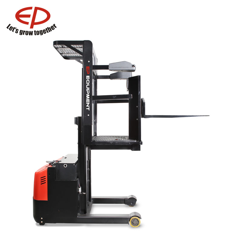 Compact Design Medium Level Order Picker Order Picking Truck