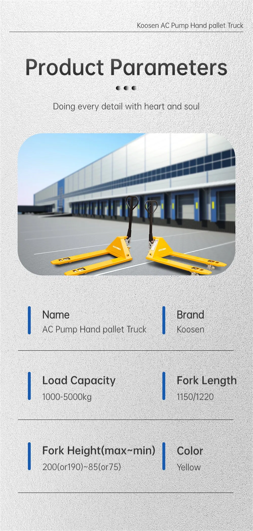 Technical Specifications Sheet