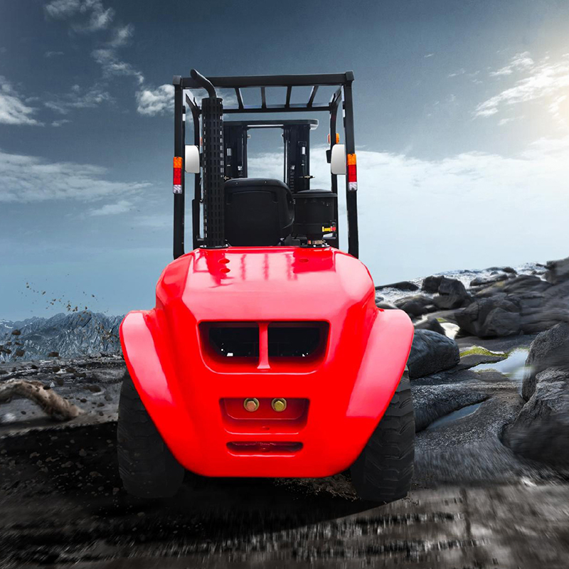 Fork Lift 2WD 3ton Rough Terrain Diesel Forklift with Japan Engine Fork Lift Diesel Boom Forklift Truck