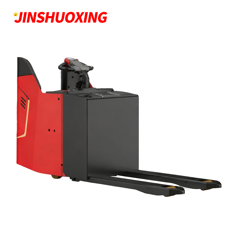 Lithium Battery Rider Pallet Truck Capacity 2ton