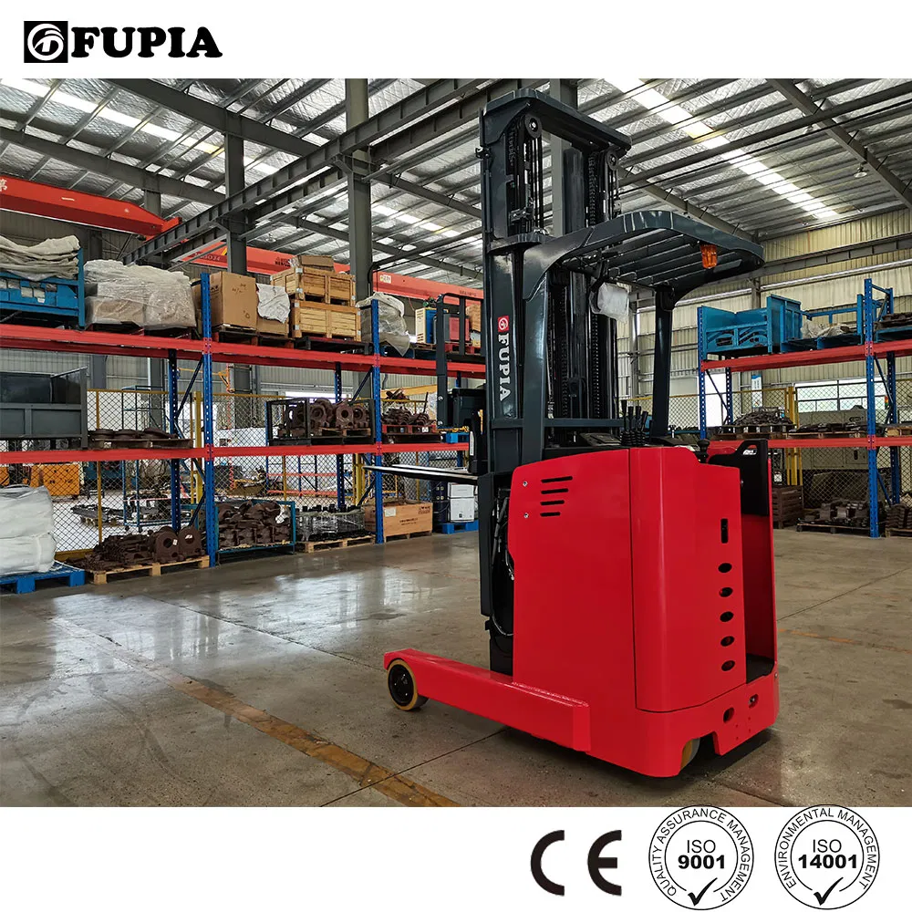 Small Warehouse Use High Lifter 8m Electric High Lift 2000kgs Capacity Battery Reach Truck