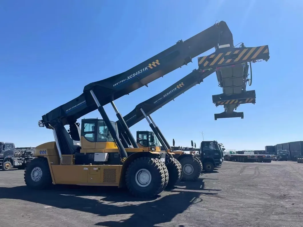 Container Reach Stacker View 5