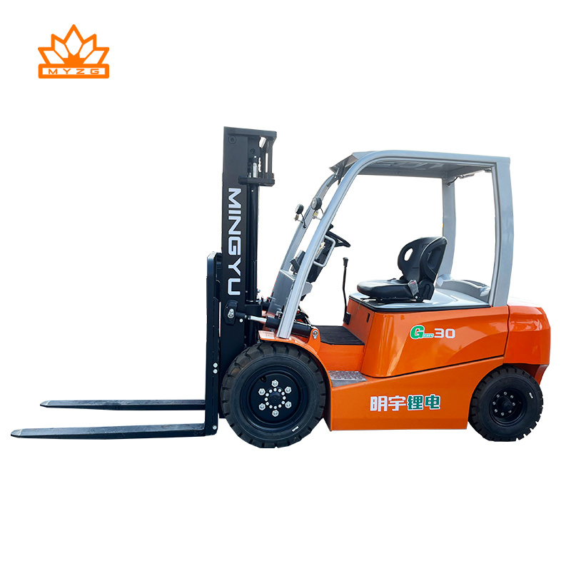 3ton Small Electric Pallet Truck Lithium Battery Powered Pallet Truck Mini Forklift Used in Narrow Aisle Workshop