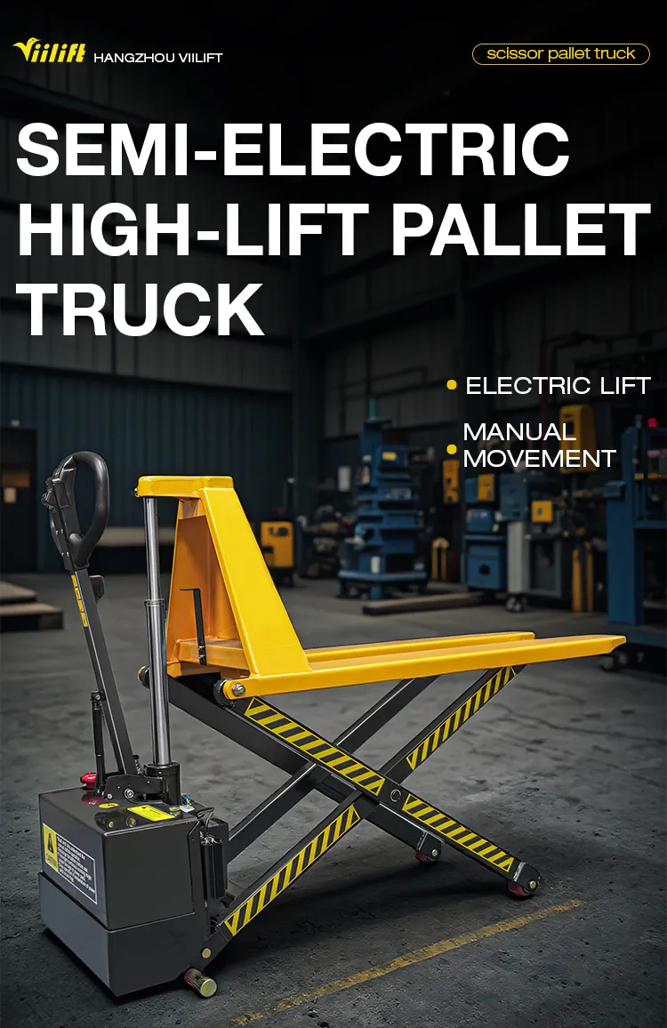 High Lift Manual Scissor Truck