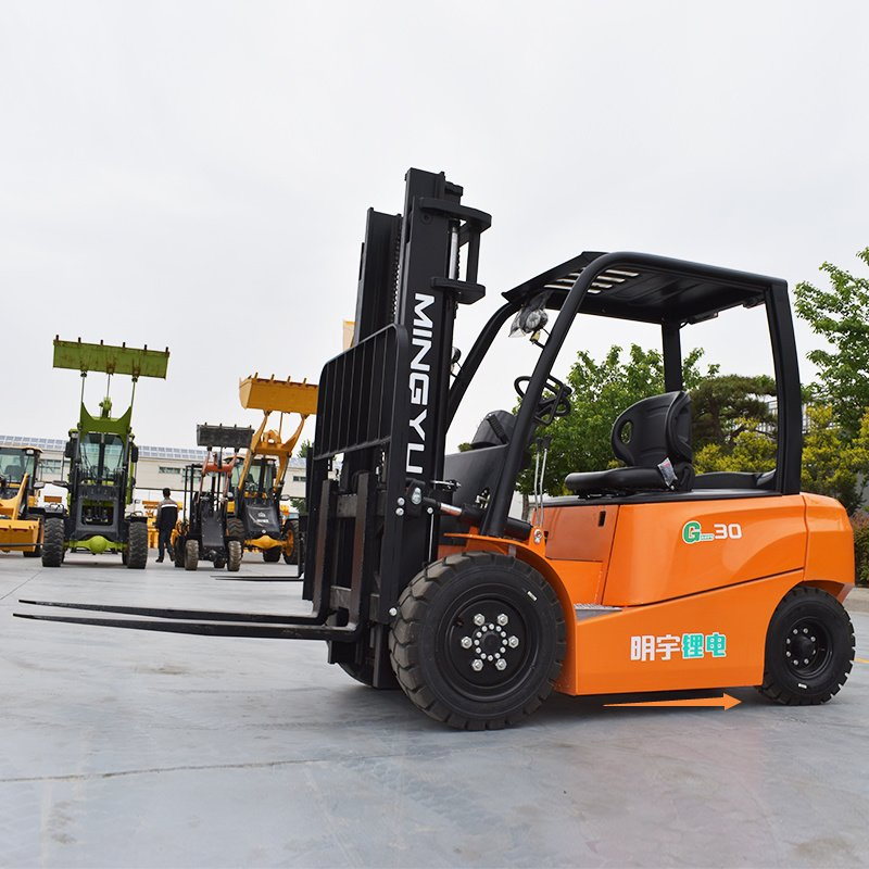 3ton Small Electric Pallet Truck Lithium Battery Powered Pallet Truck Mini Forklift Used in Narrow Aisle Workshop