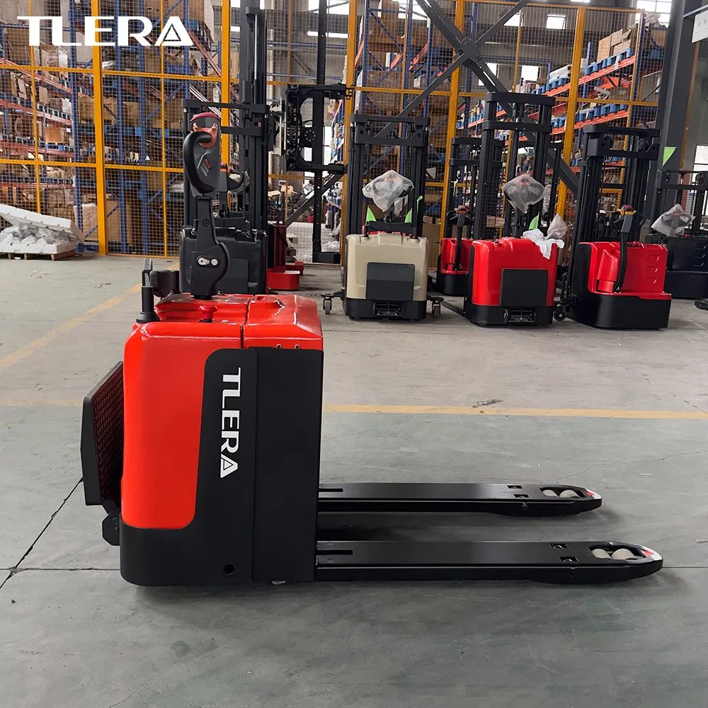 3 Ton Electric Stand on Pallet Truck Rider Type for High Volume Warehousing