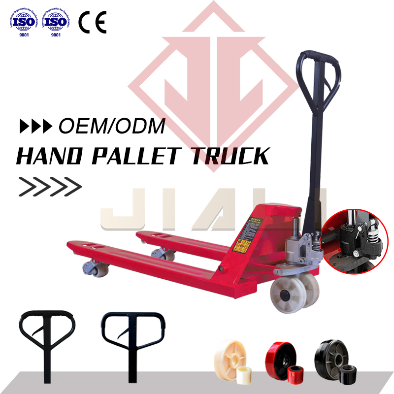 3t Heavy Duty Trolley Hydraulic Manual Lift Forklift Truck Hand Pallet Jack
