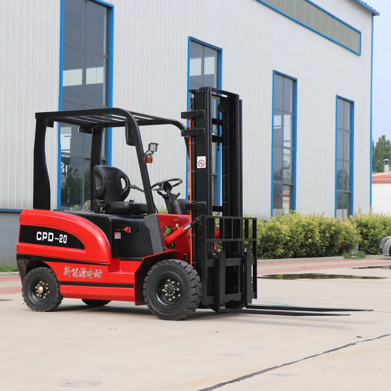 Mini/Small Battery Wheel Container Hydraulic Reach Side Loader Offroad All Terrain Warehouse Delivery off Delivery Rough Electric Forklift with CE/EPA Certified