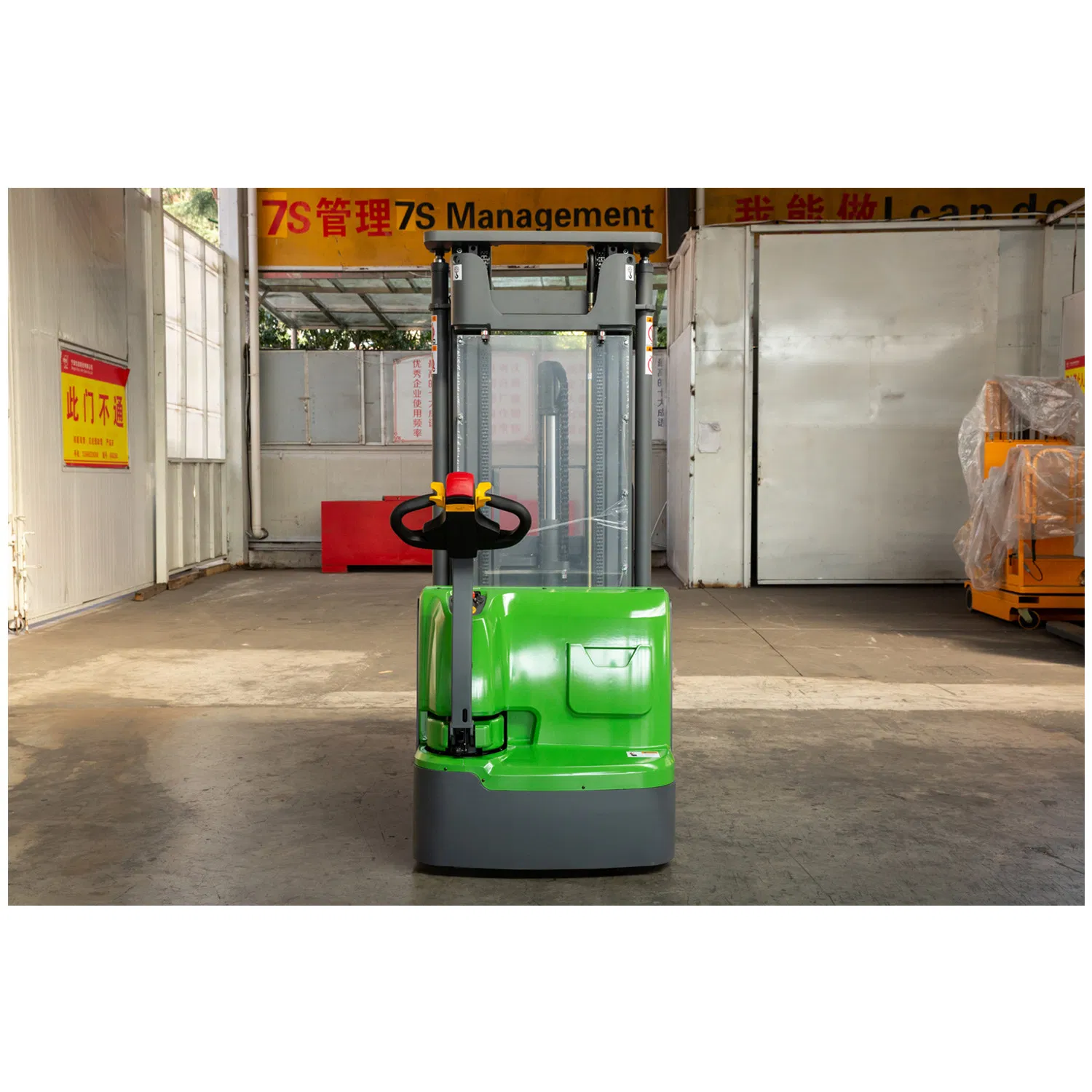 High Quality 1.0ton/1.5ton with 1.6/2.5/3.0m Full Self Lifting Height Economic Walkie Hydraulic Truck/Pallet Electric Stacker Price for Warehouse/Forklift