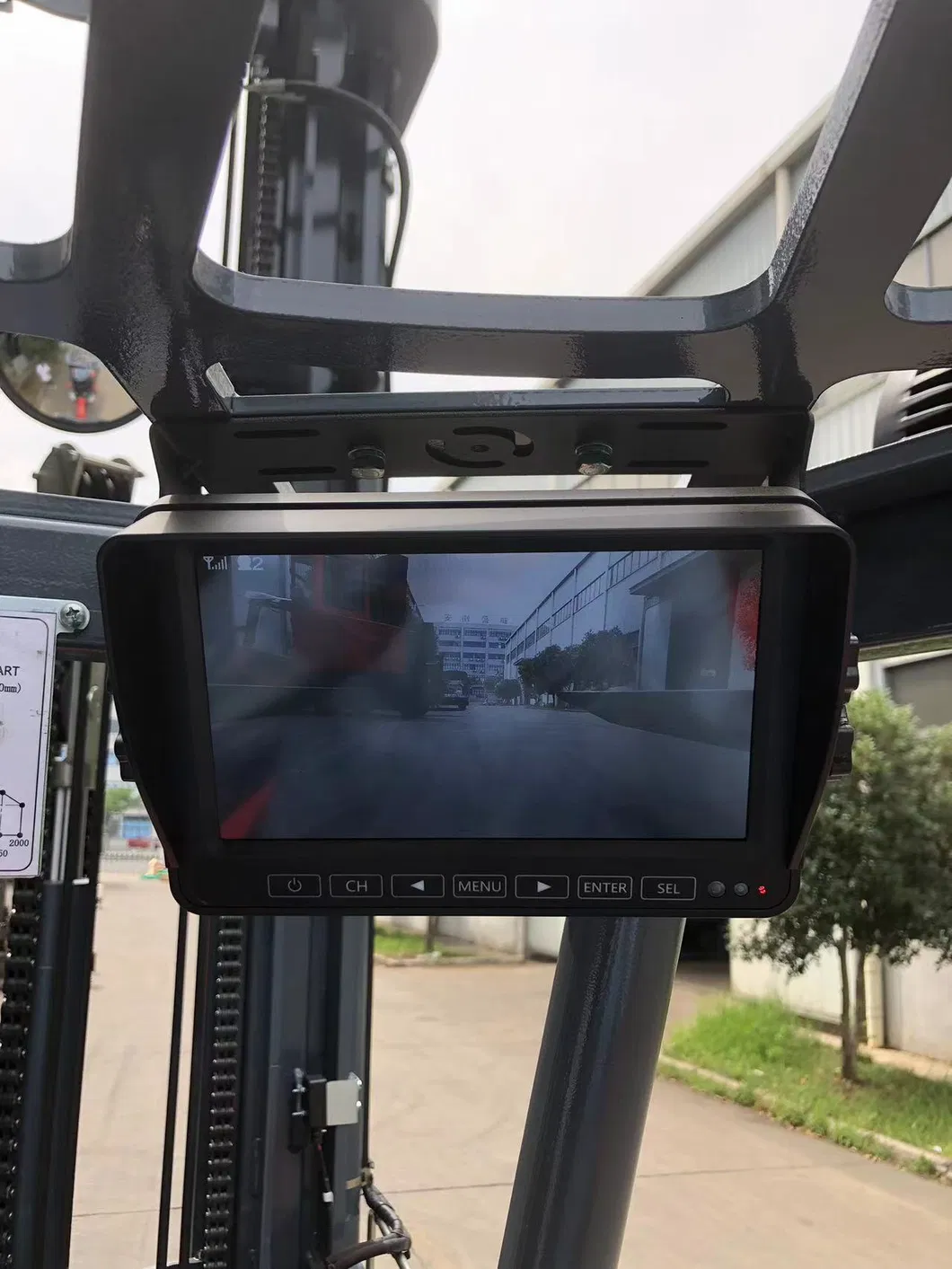 Narrow Aisle Forklift Front View