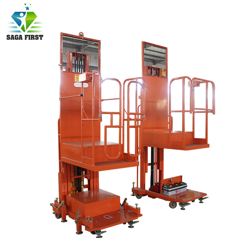 Electric Order Picker Loader Forklift Truck for Picking up
