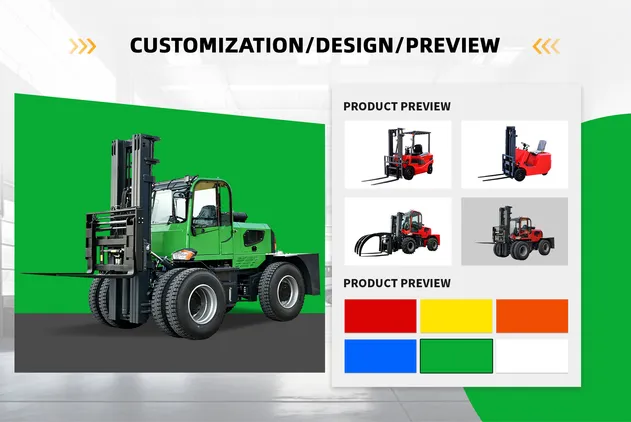 Electric Forklift Model 1