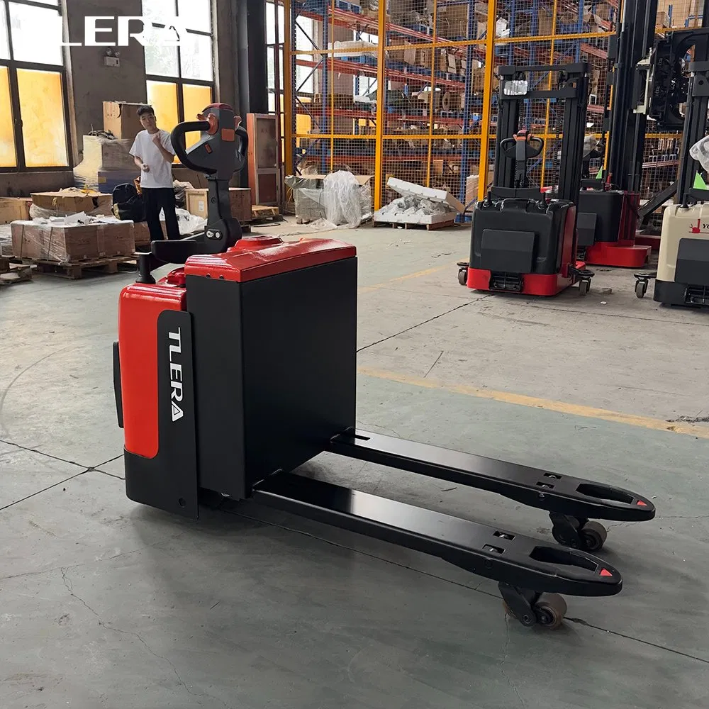 3 Ton Electric Stand on Pallet Truck Rider Type for High Volume Warehousing