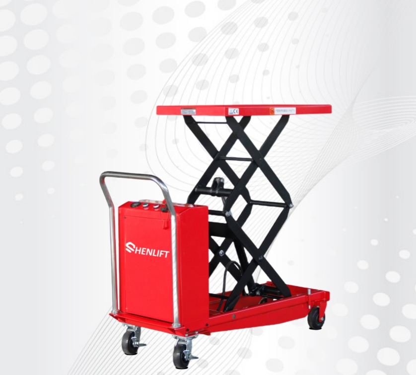 Heavy Duty 5 Ton Manual Forklift Truck with Strong Nylon PU Wheels