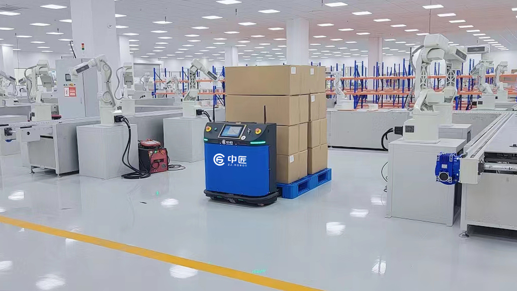 Intelligent Handling Forklift Agv for Automated Guided Vehicle Applications