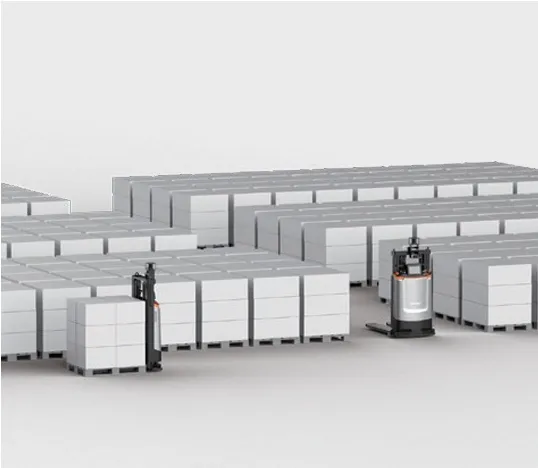 Deep storage warehouse application