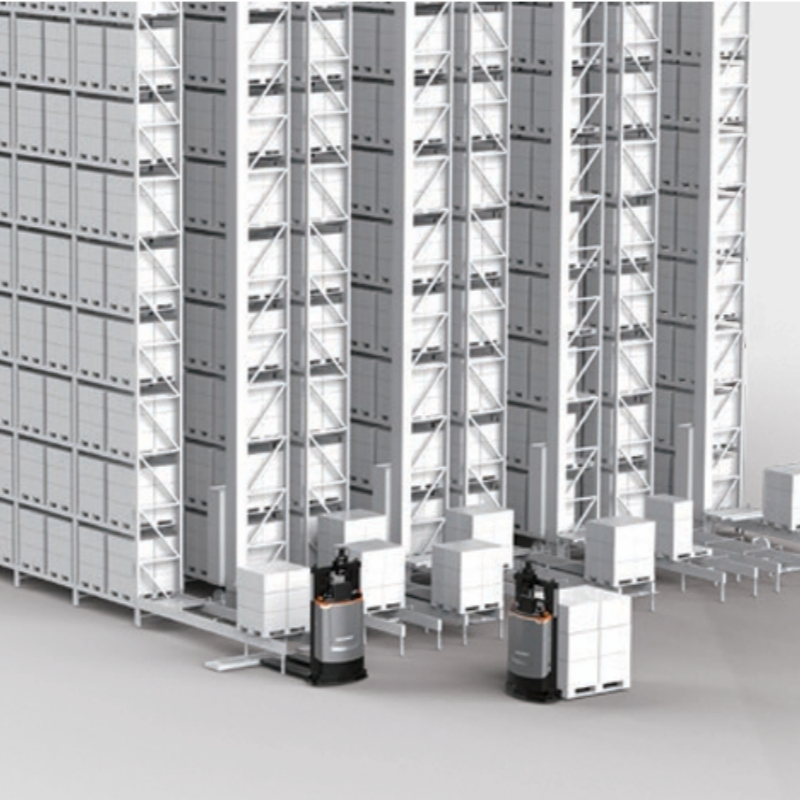 1000kg Loading Weight Agv Warehousing Mobile Robot Automated Forklift