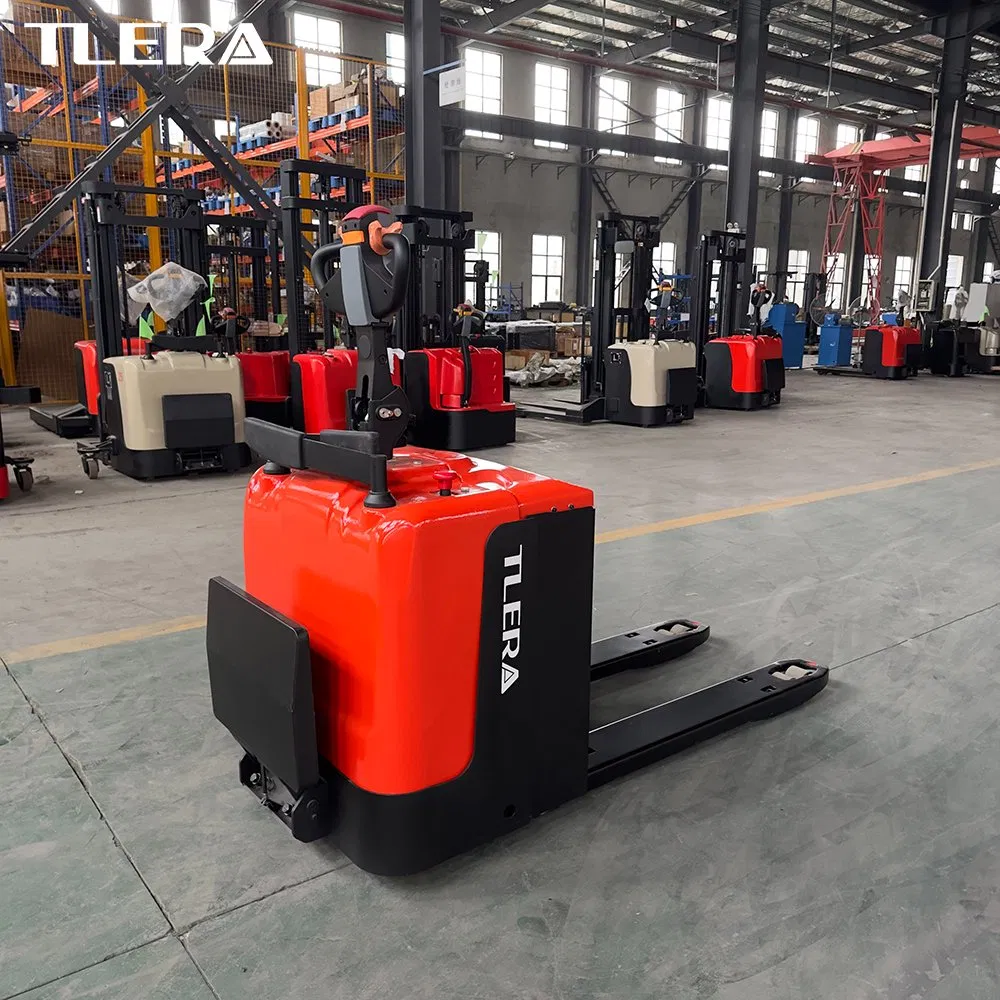 3 Ton Electric Stand on Pallet Truck Rider Type for High Volume Warehousing