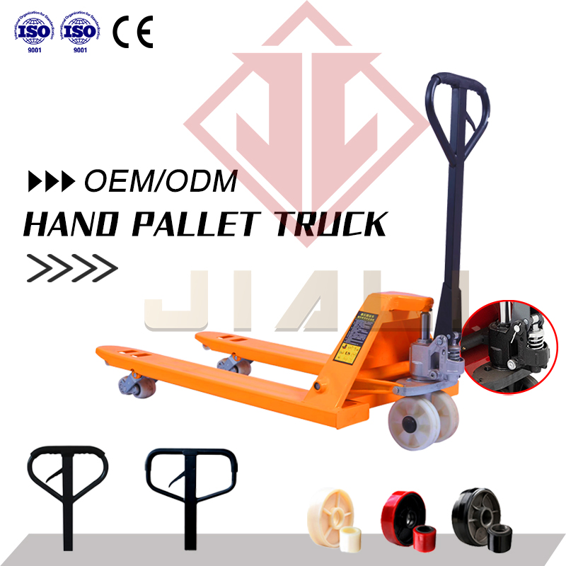 3t Heavy Duty Trolley Hydraulic Manual Lift Forklift Truck Hand Pallet Jack