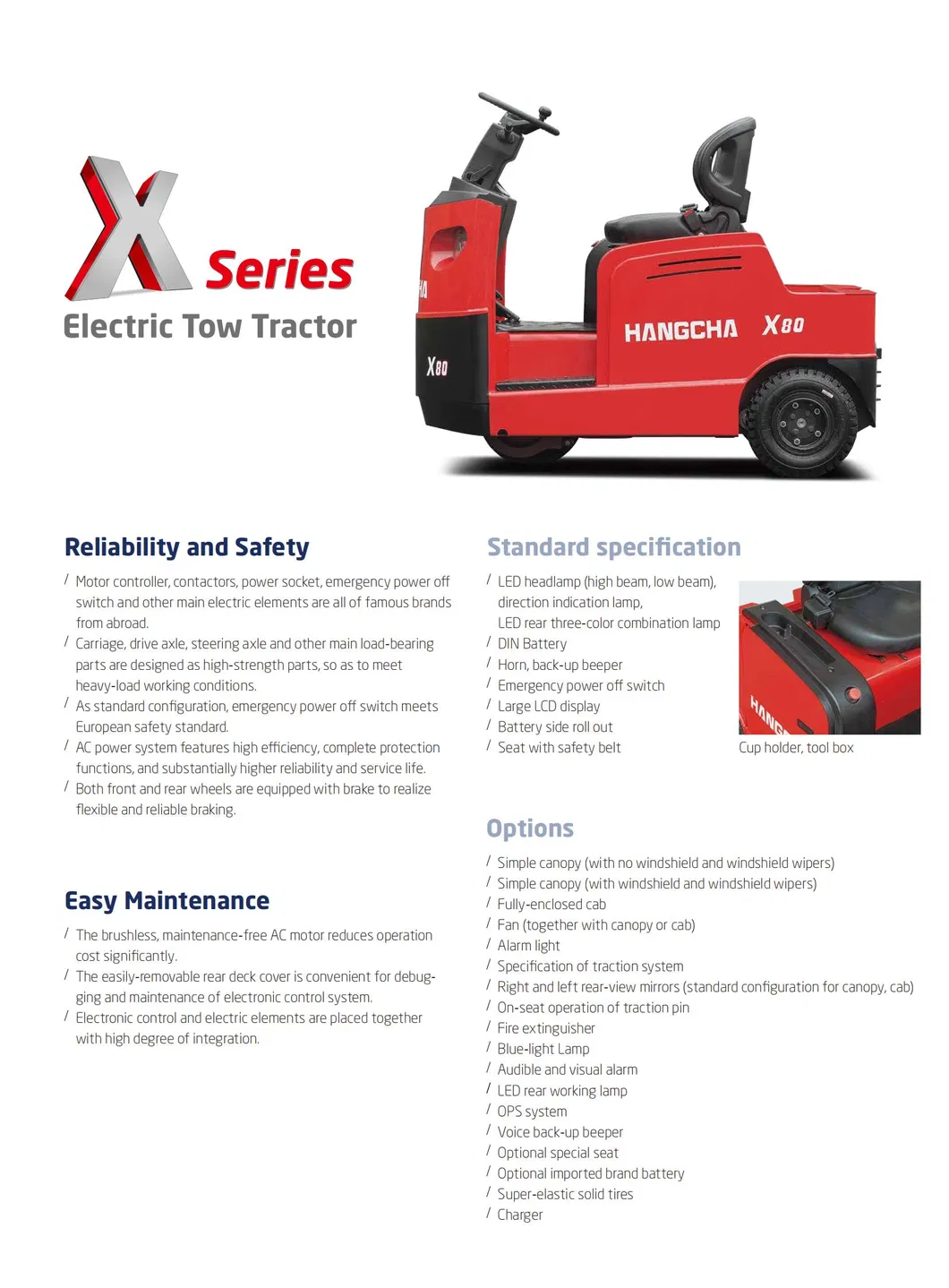 Electric Tow Tractor View 6