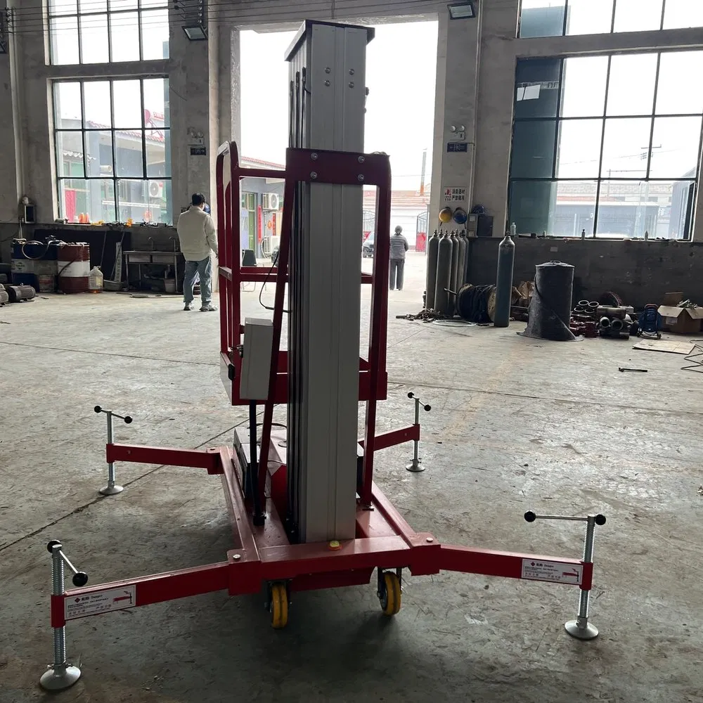 Fork Lift Order Picker for Heavy Duty Warehouse Material Transport
