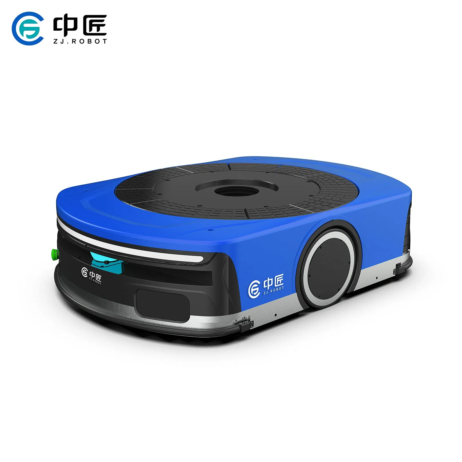 Zj Robot 500kg Unmanned Two-Way Magnetic Tape Guided Backpack Agv Delivery Robot