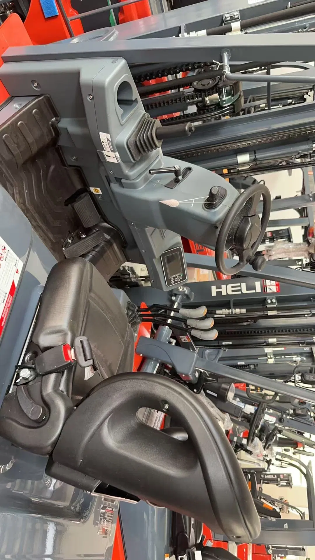 3 Ton 5 Ton Lithium Battery Electric Forklift Cpcd30 Cpcd50 Hydraulic Pallet Truck Diesel Forklift Cpd30 Powered Pallet Truck