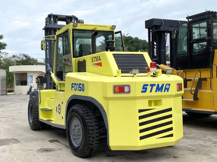 Diesel Forklift Front View