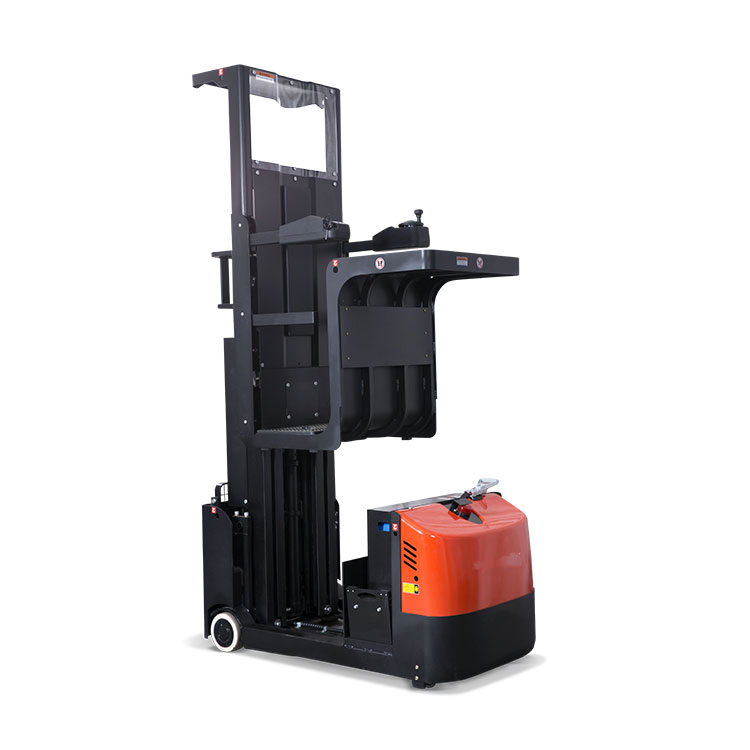 Ergonomic Electric Order Picker Truck for Mobile Warehouse Operations