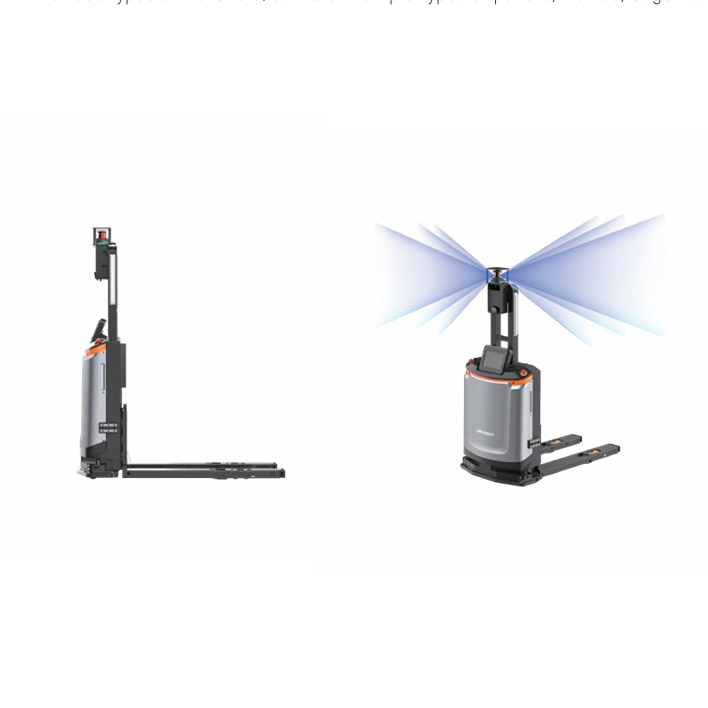 1500kgfor Efficient Warehouse AMR Pallet Handling Agv Forklift Mobile Robot