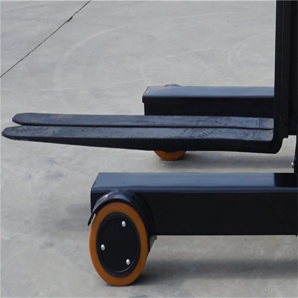 Goodsense Warehouse Use Battery Operated Electric Pallet Stacker Reach Forklift Fork Lift Truck