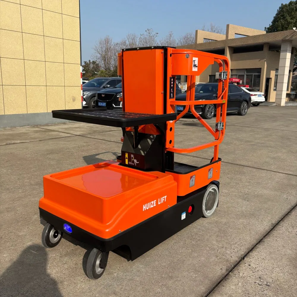 Picking Height 3m 4m Full Electric Low Level Aerial Order Picker Forklift for Warehouse Use