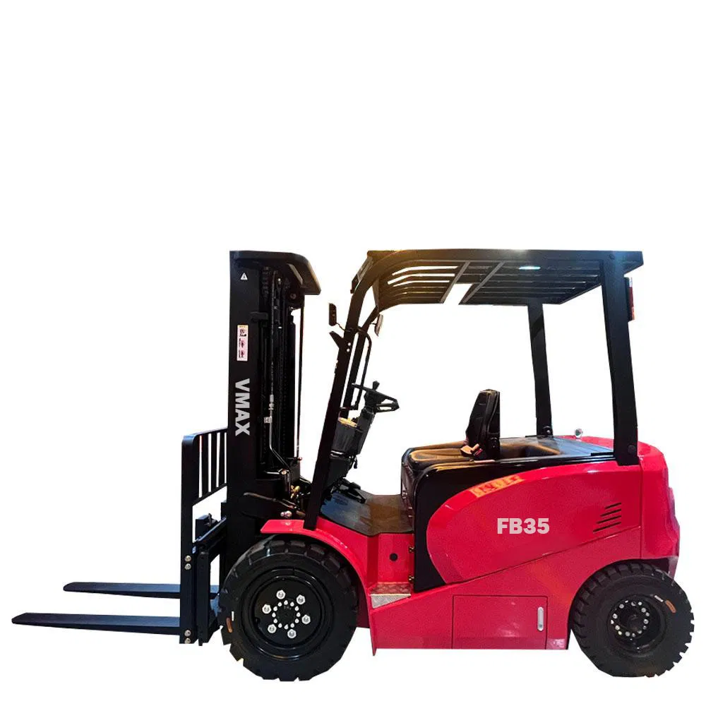Vmax 3ton 3.5ton Lithium Forklift Truck – Triple Mast, 7m Lift Height &amp; High-Density Warehouse Specialist