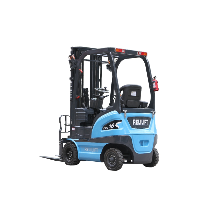 Lithium Battery Powered Warehouse Stacking 1.5 Ton Electric Forklift