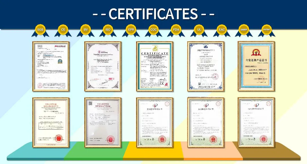 Certificates