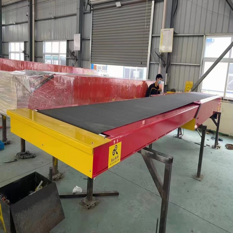 Extendable Conveyor Loading Docks Smart Telescopic Belt Conveyors System