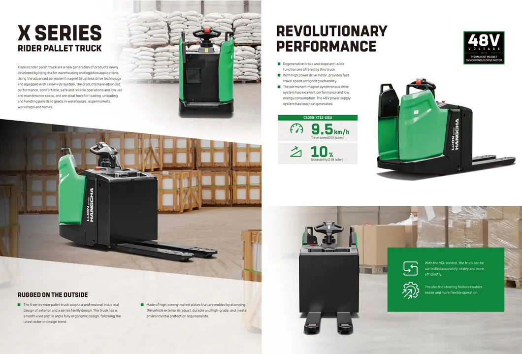 Rider Pallet Truck Detail 1