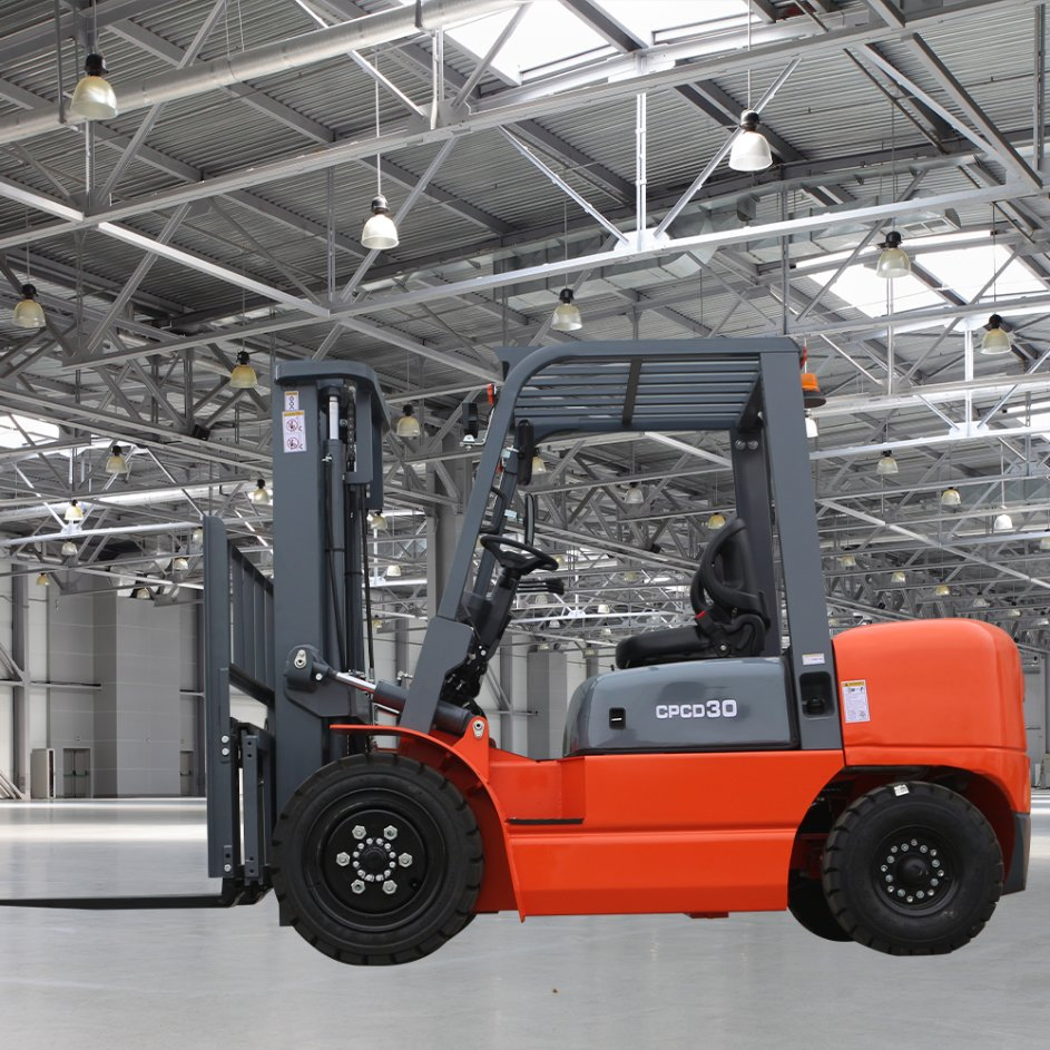 New Arrival Counterbalance Forklift 3000 Kg 3 Ton Diesel Forklift