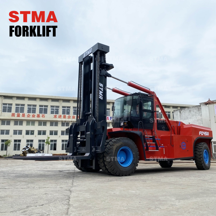 Stma High Quality Heavy Duty 45t 45ton 45tonne Container Diesel Forklift Truck