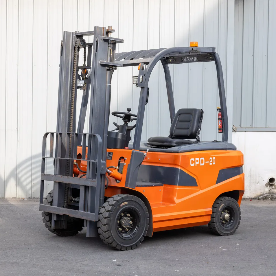 Electric Forklift Front View
