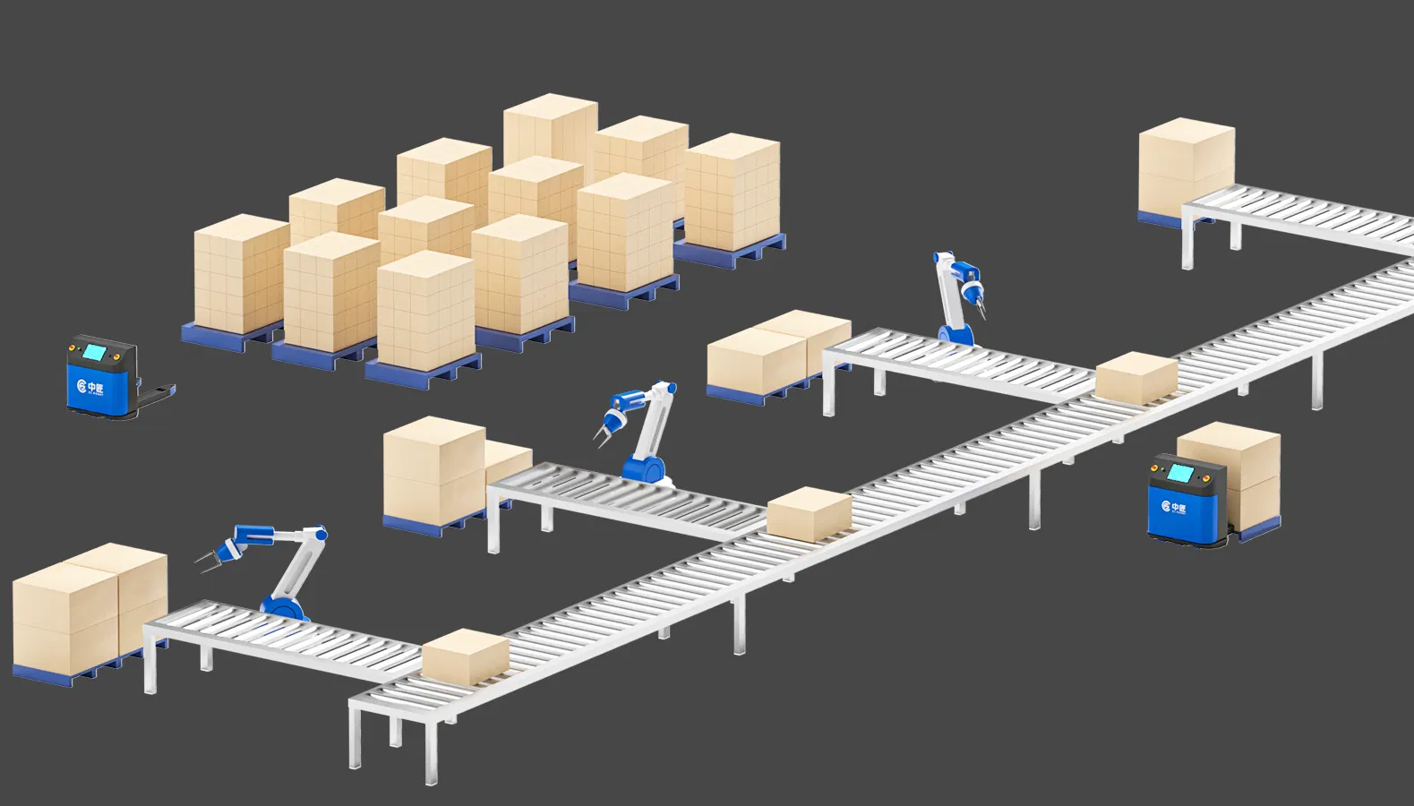 Smart Agv Equipment for Optimized Automated Material Handling Solutions