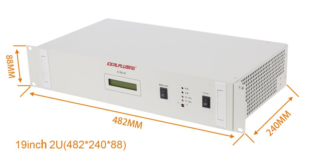 Factory Production 19 Inch Rack Type 24VDC 30A Rectifier System Power Battery Charger Has Complete protection Functions