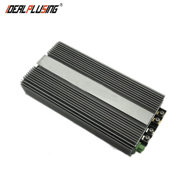 Waterproof IP67 12v 24v boost 56v Ev Fast Dc-dc Step-up Converter Battery Charger Used for Car Bus Vehicle Boat Motor 20a