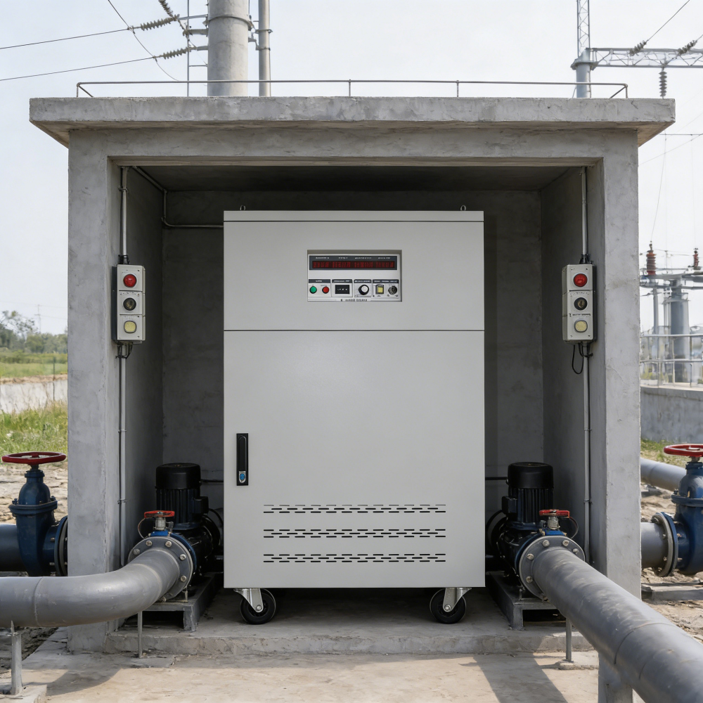 10kVA-200kVA Three Phase Frequency Converter Variable Frequency Power Supply 380VAC-520VAC for Electric Motor Testing OEM/ODM
