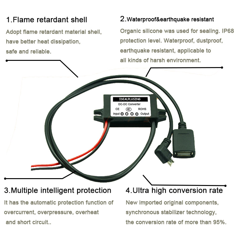12V to 5V Converter Characteristic