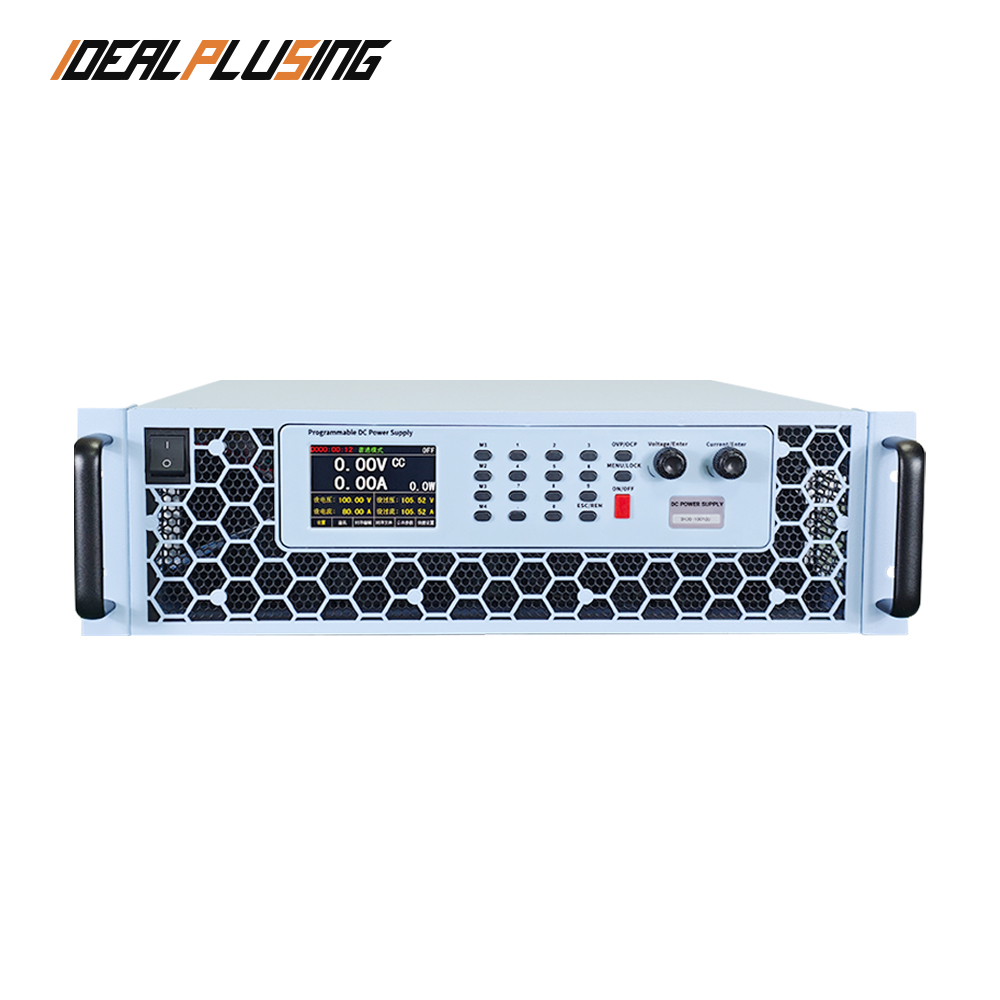 IDEALPLUSING Programmable DC Power Supply 8VDC 30A 100A 500A 4000W with SCPI Protocol High Accuracy for Electronic R&D Testing
