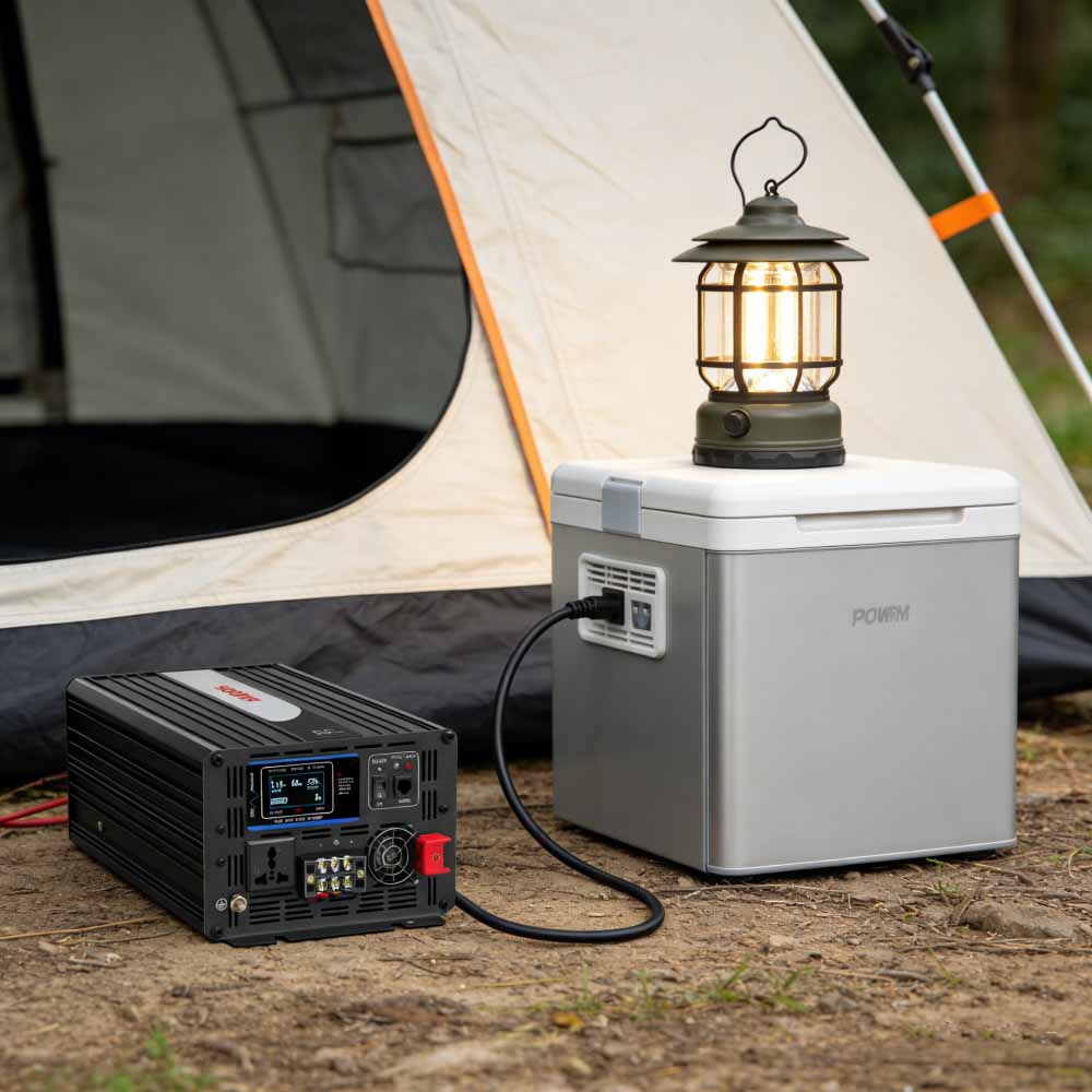 2000W 2500W 3000W Portable Solar System Pure Sine Wave Inverter 24V 48V 72V 96V to 110V 220V 240V Car Power Supply Inverter